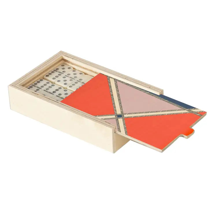Wallis Tangerine Domino Set