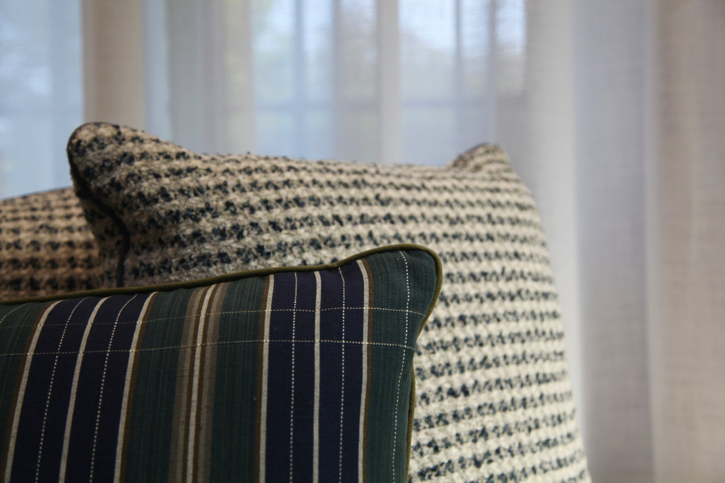 Gentleman's Blue Pillow