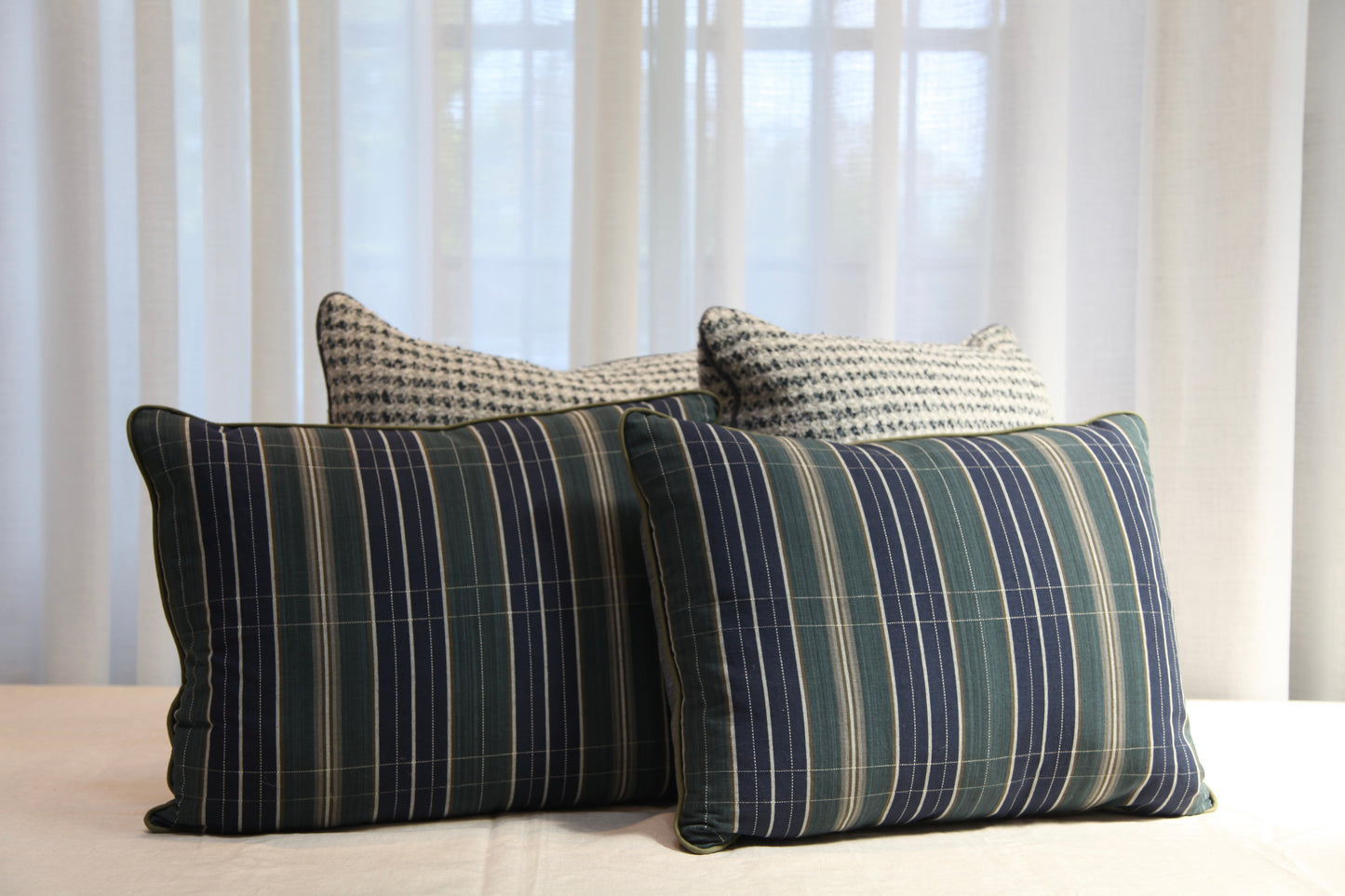 Gentleman's Blue Pillow