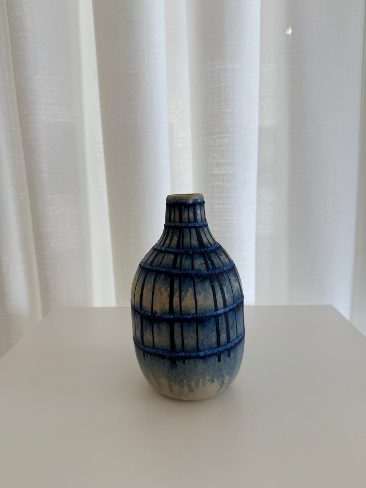 Ocean Blue Vase