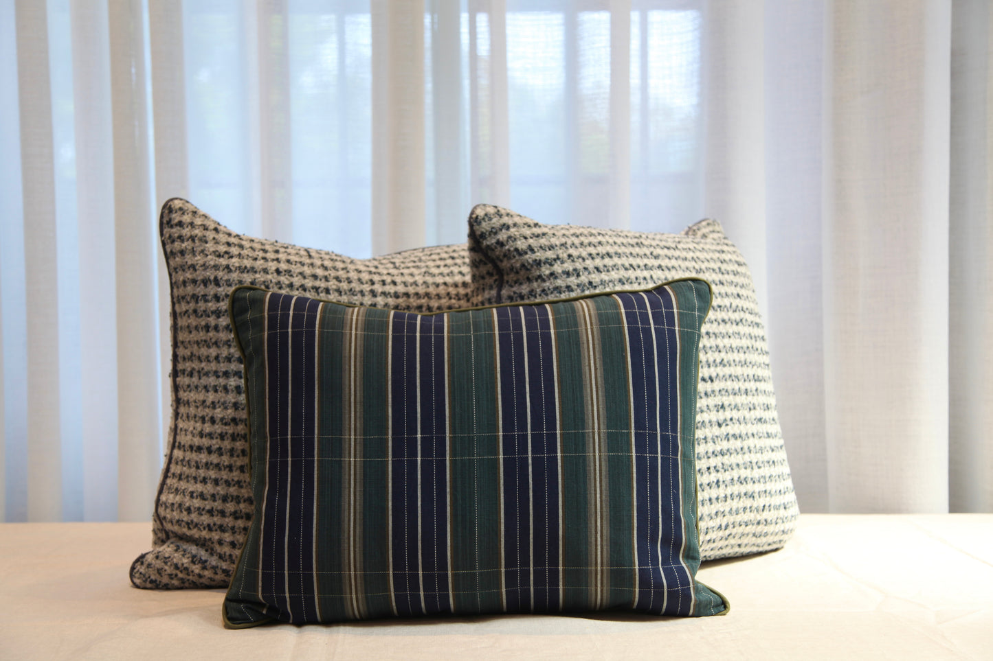 Gentleman's Blue Pillow