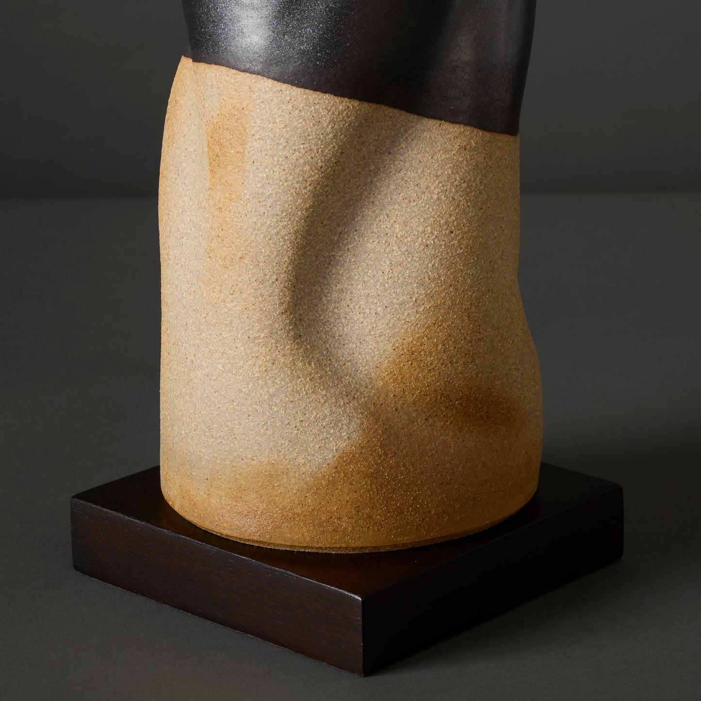 Tall Undulating Cylinder Lamp By Clate Grunden