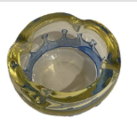 Vintage Glass Ashtray: TCS202502