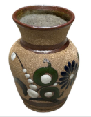 Vintage hand painted stoneware vase (2): TCS202527