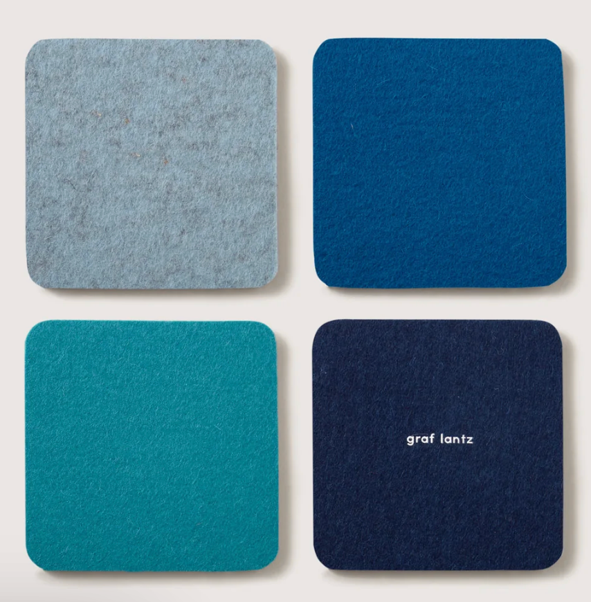 Bierfilze Merino Wool Square Coaster