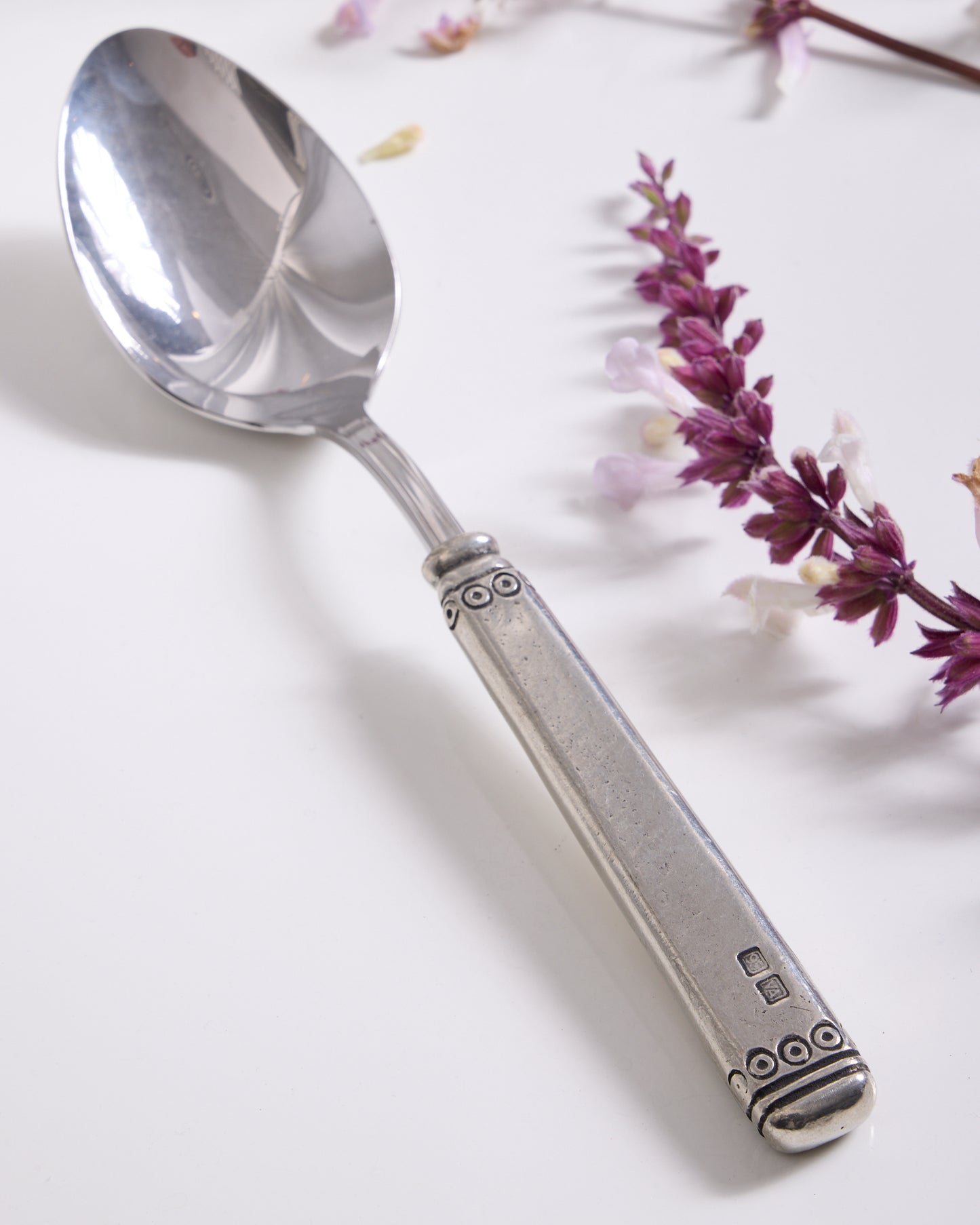 Falaride Pewter Salad Serving Set