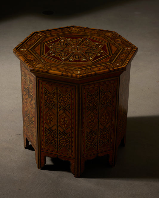 Moorish Inlaid Table