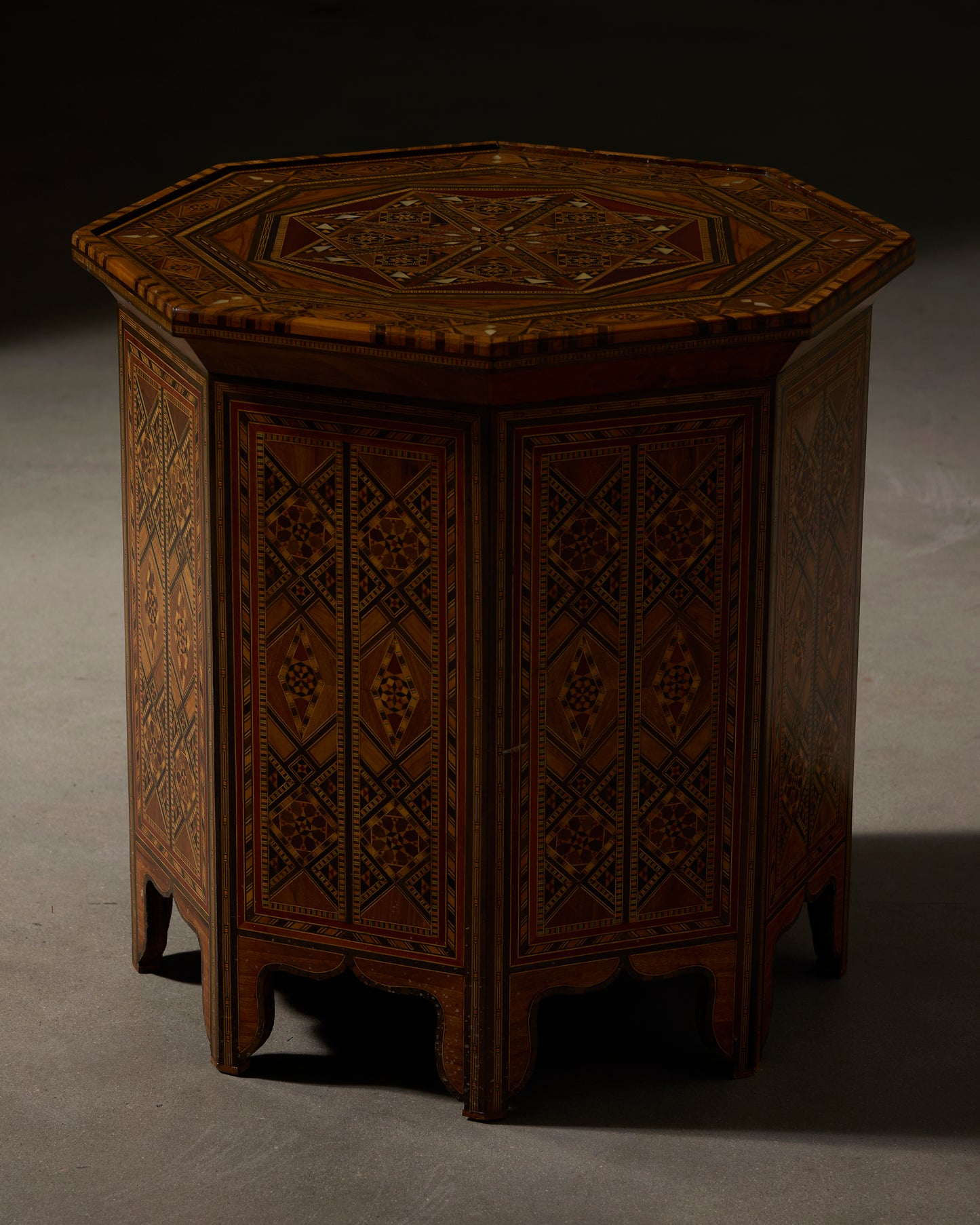 Moorish Inlaid Table