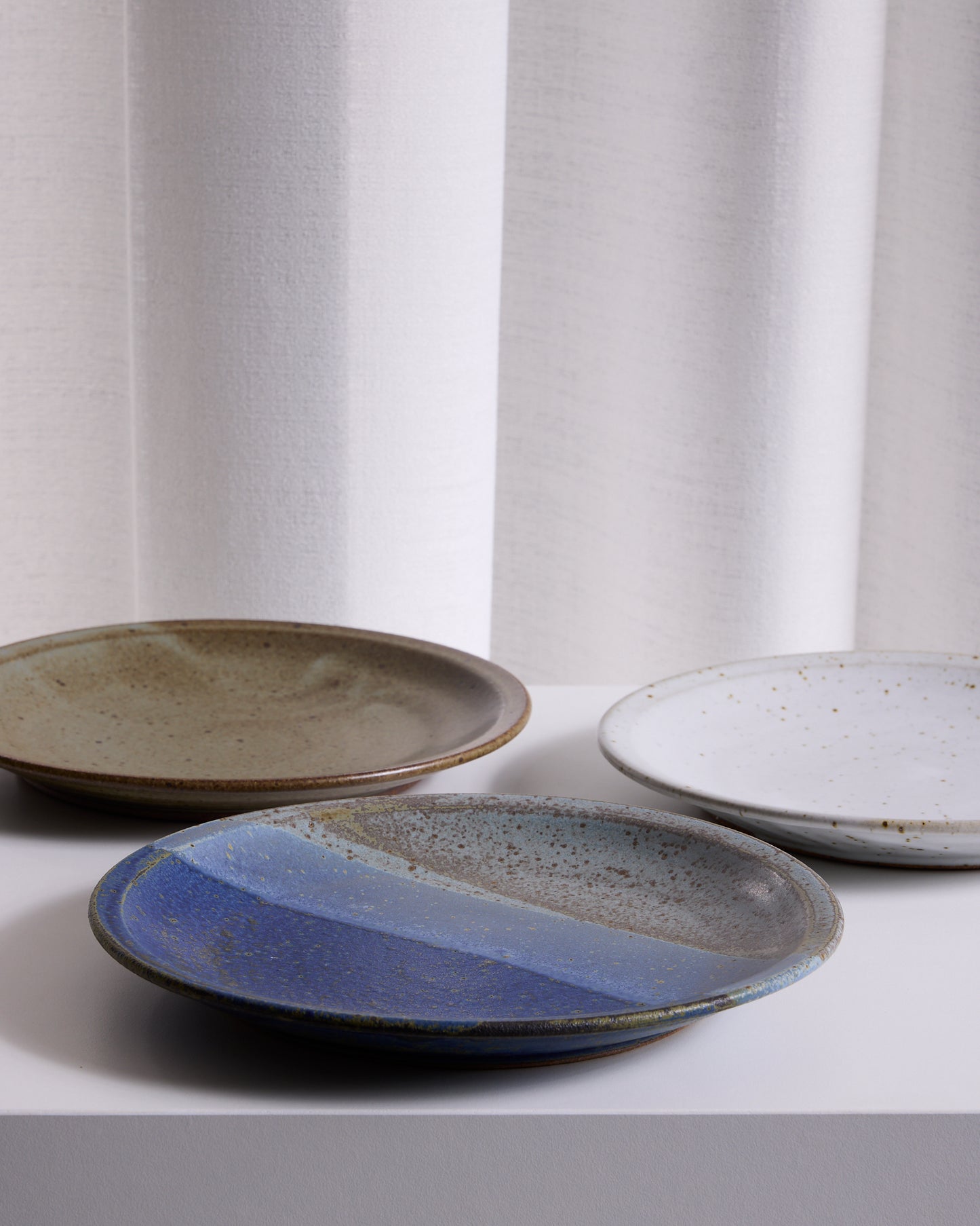 Stoneware Slate Glaze Salad Plate