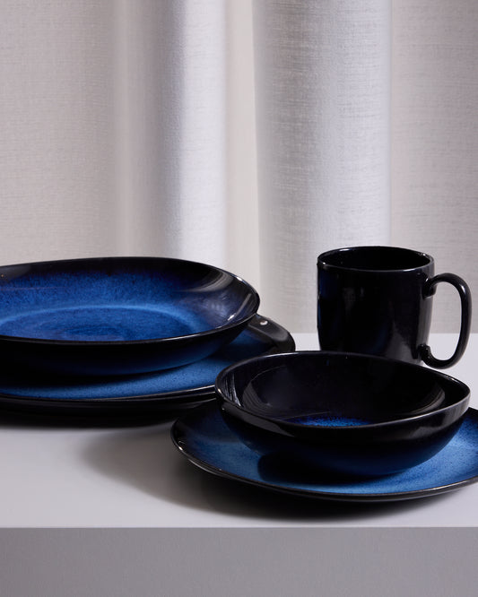 Indigo Flora Dishware