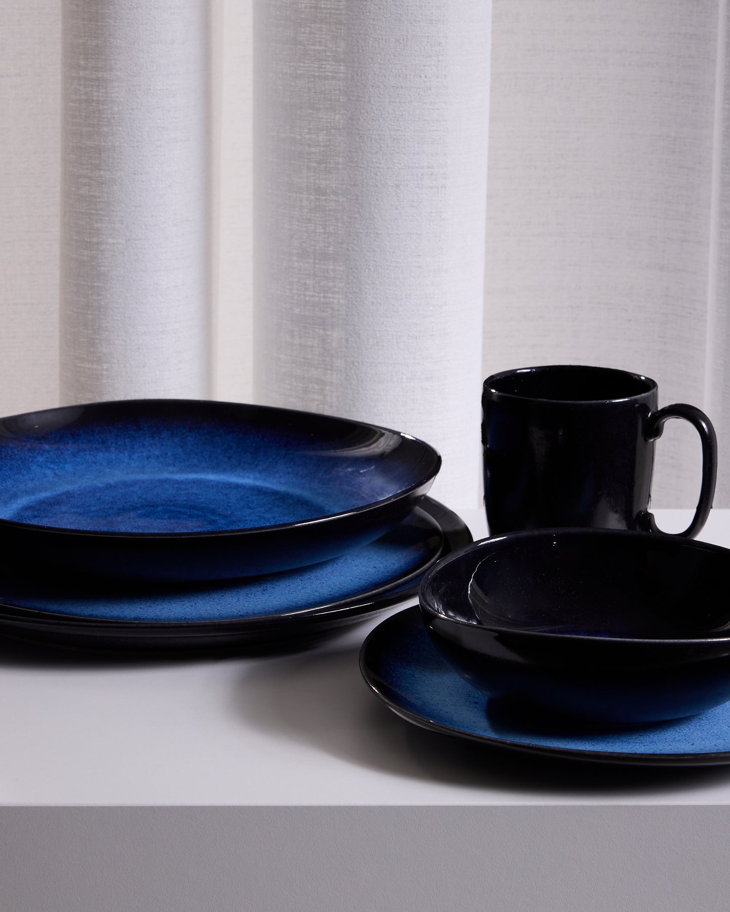 Indigo Flora Dishware