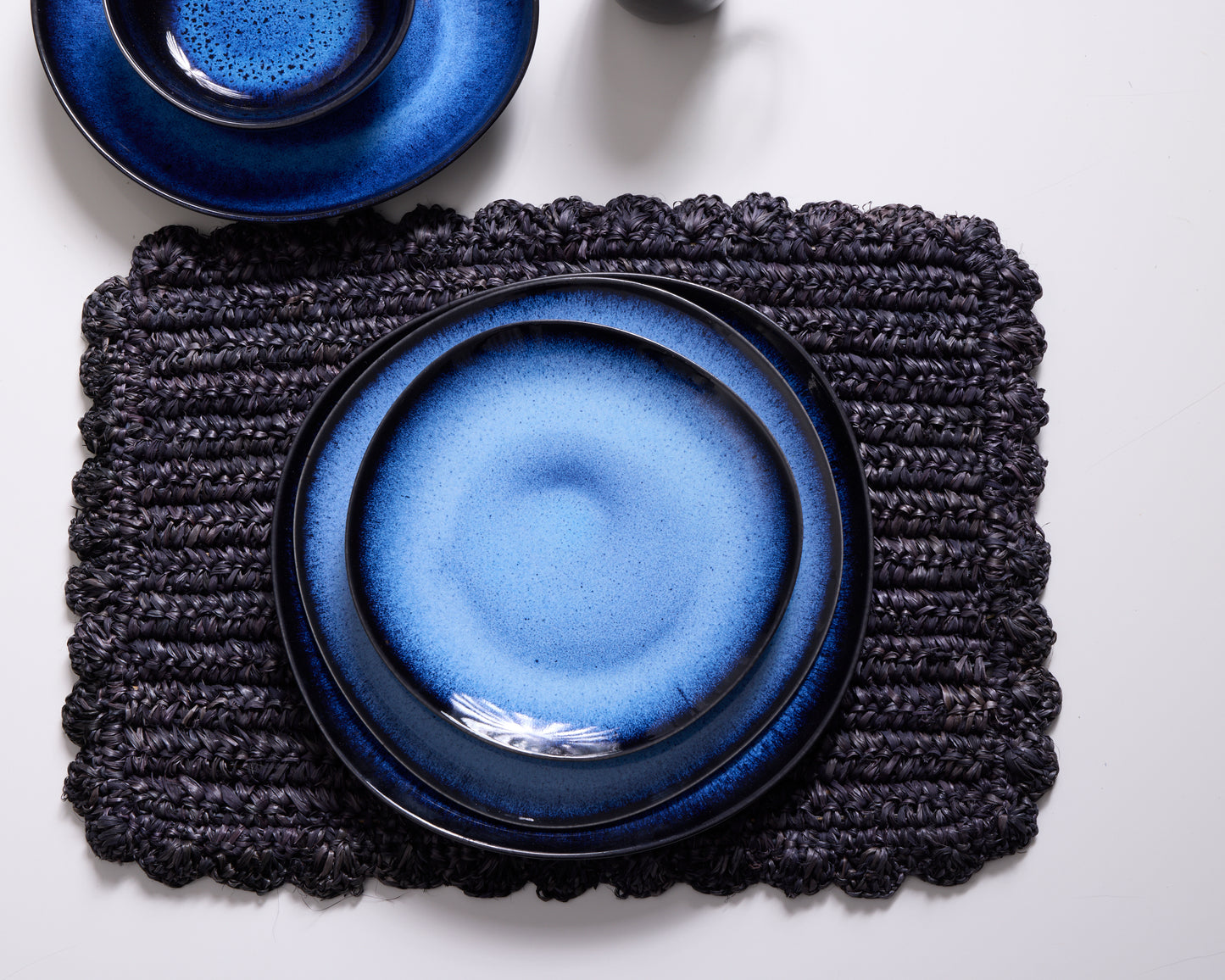 Indigo Flora Dishware