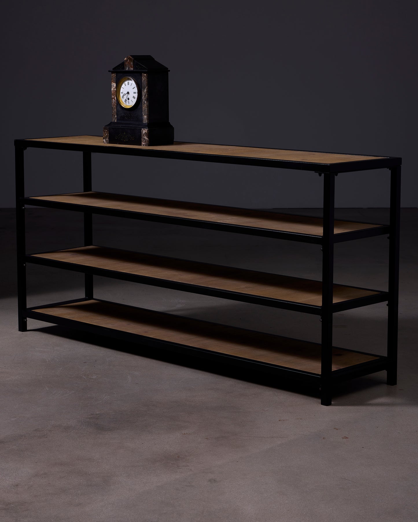 Industrial Wooden Console Table