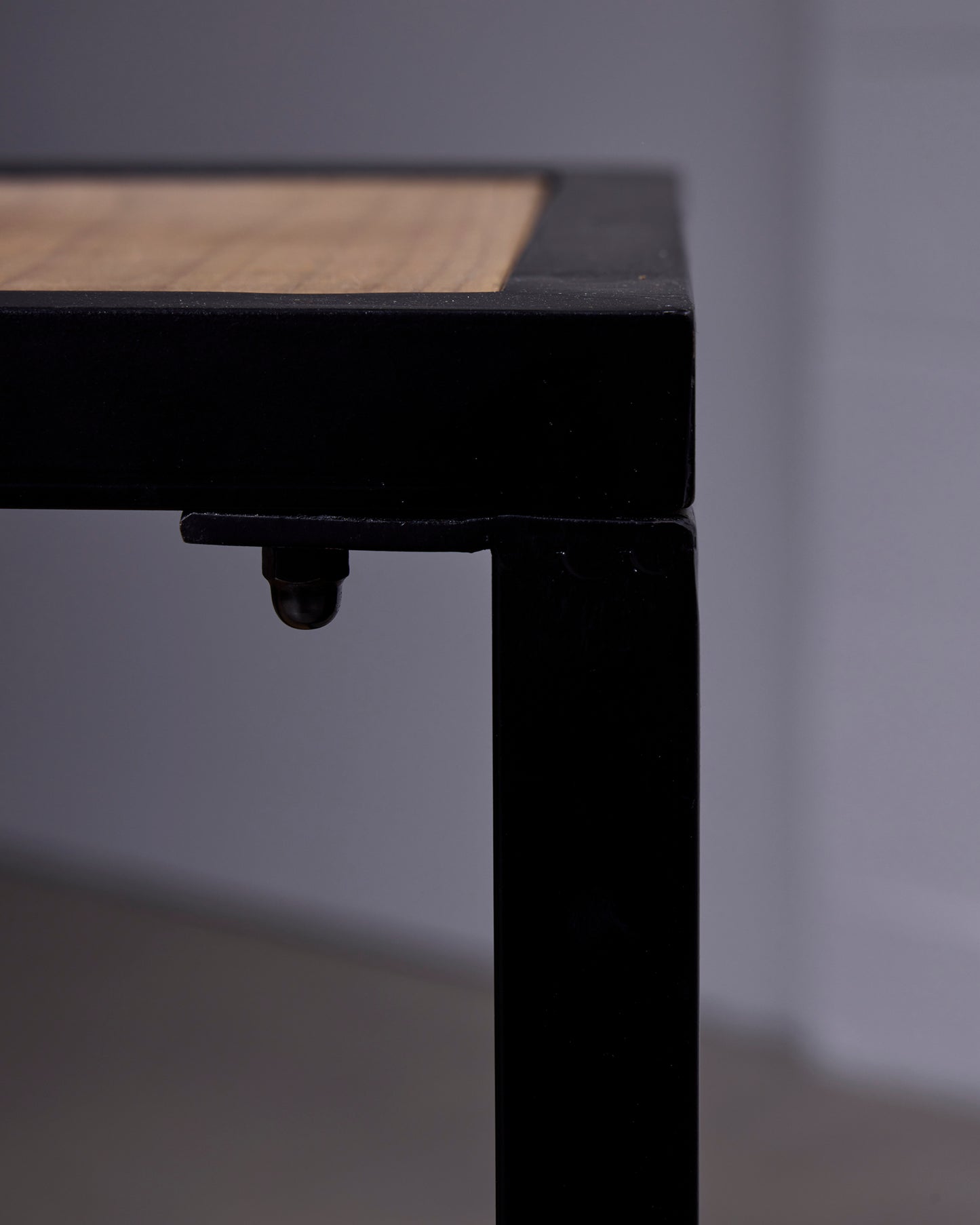 Industrial Wooden Console Table