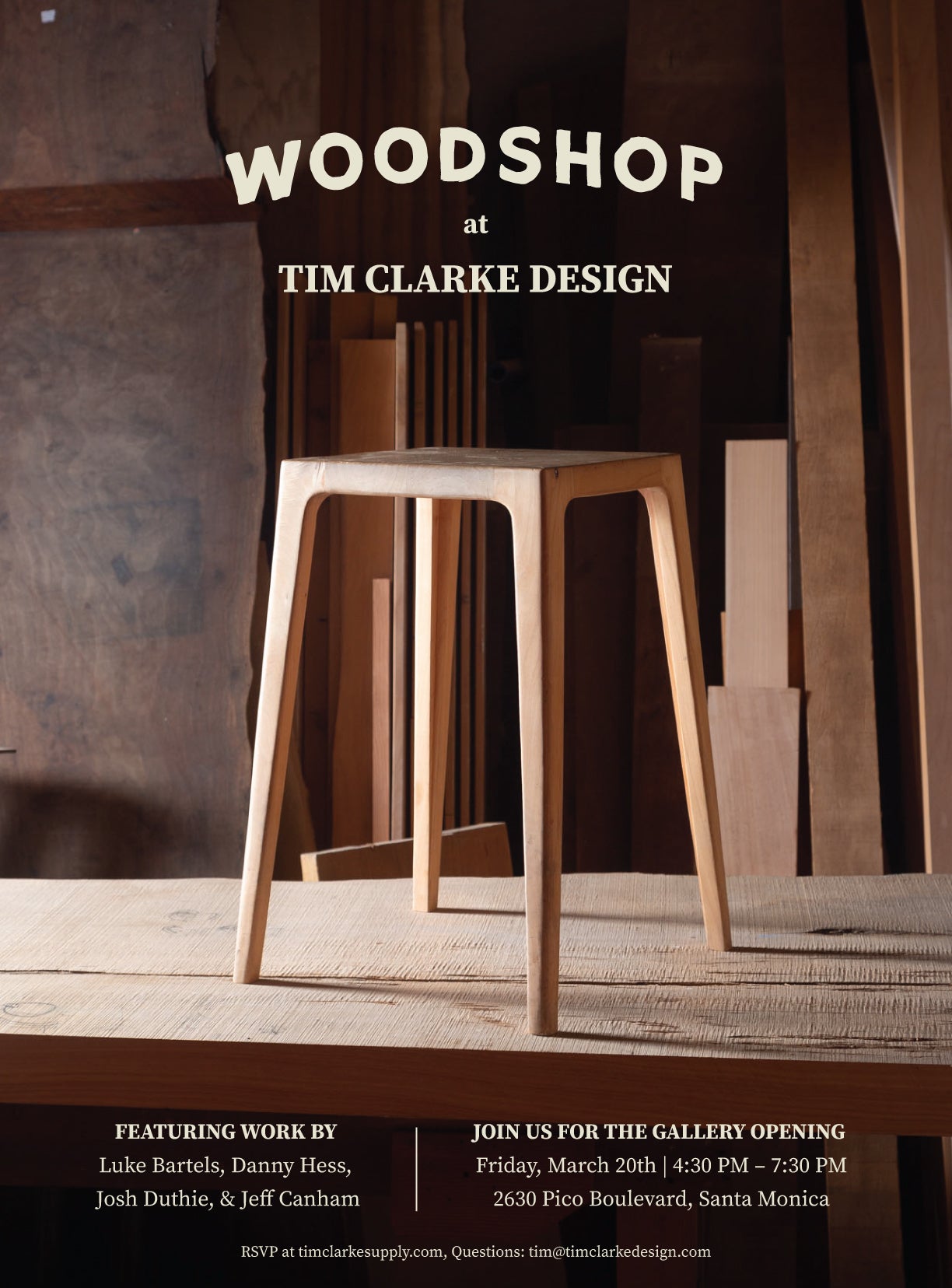 Woodshop SF at Tim Clarke Design