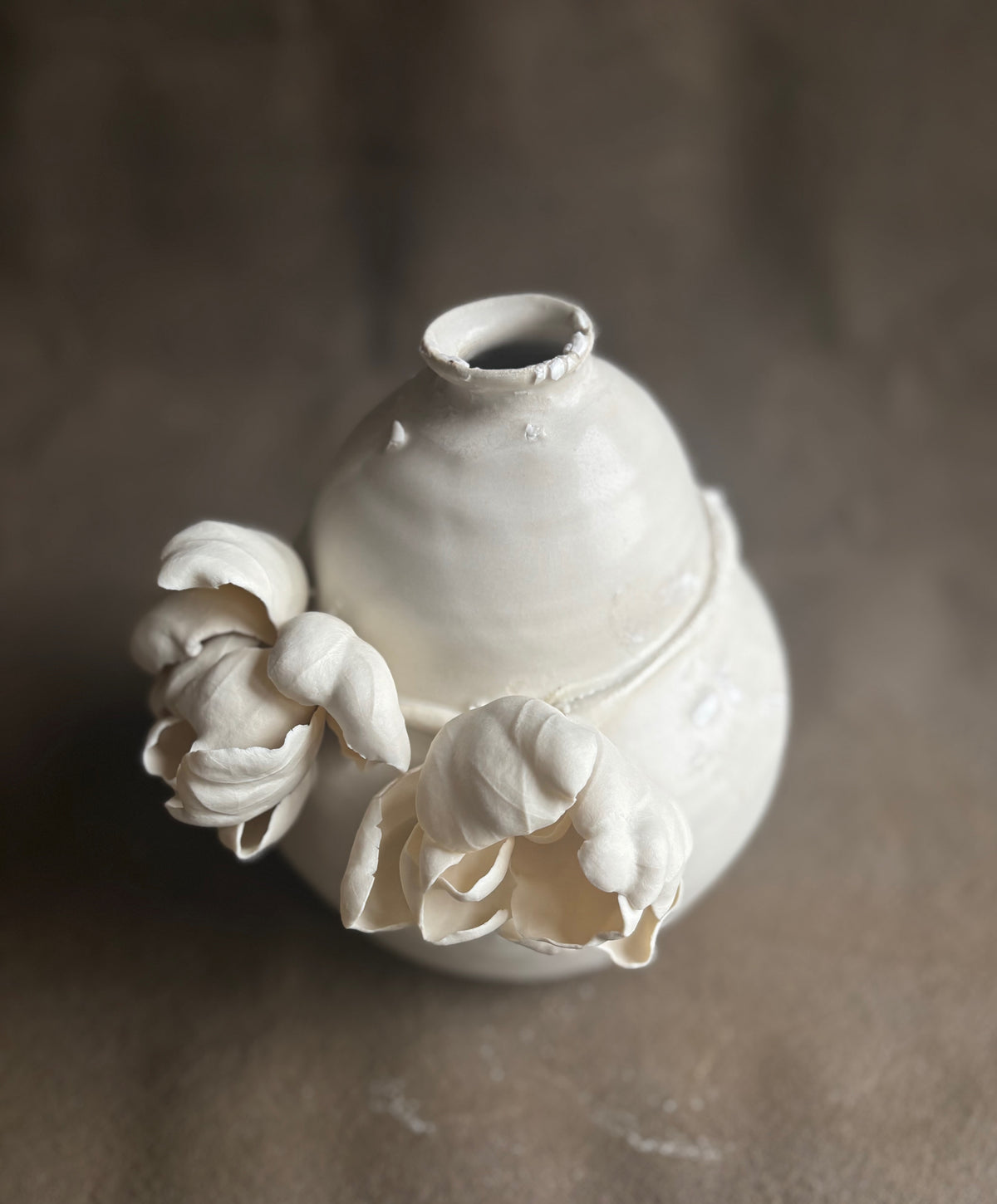 Peony Vase by Annie Starling Sparks