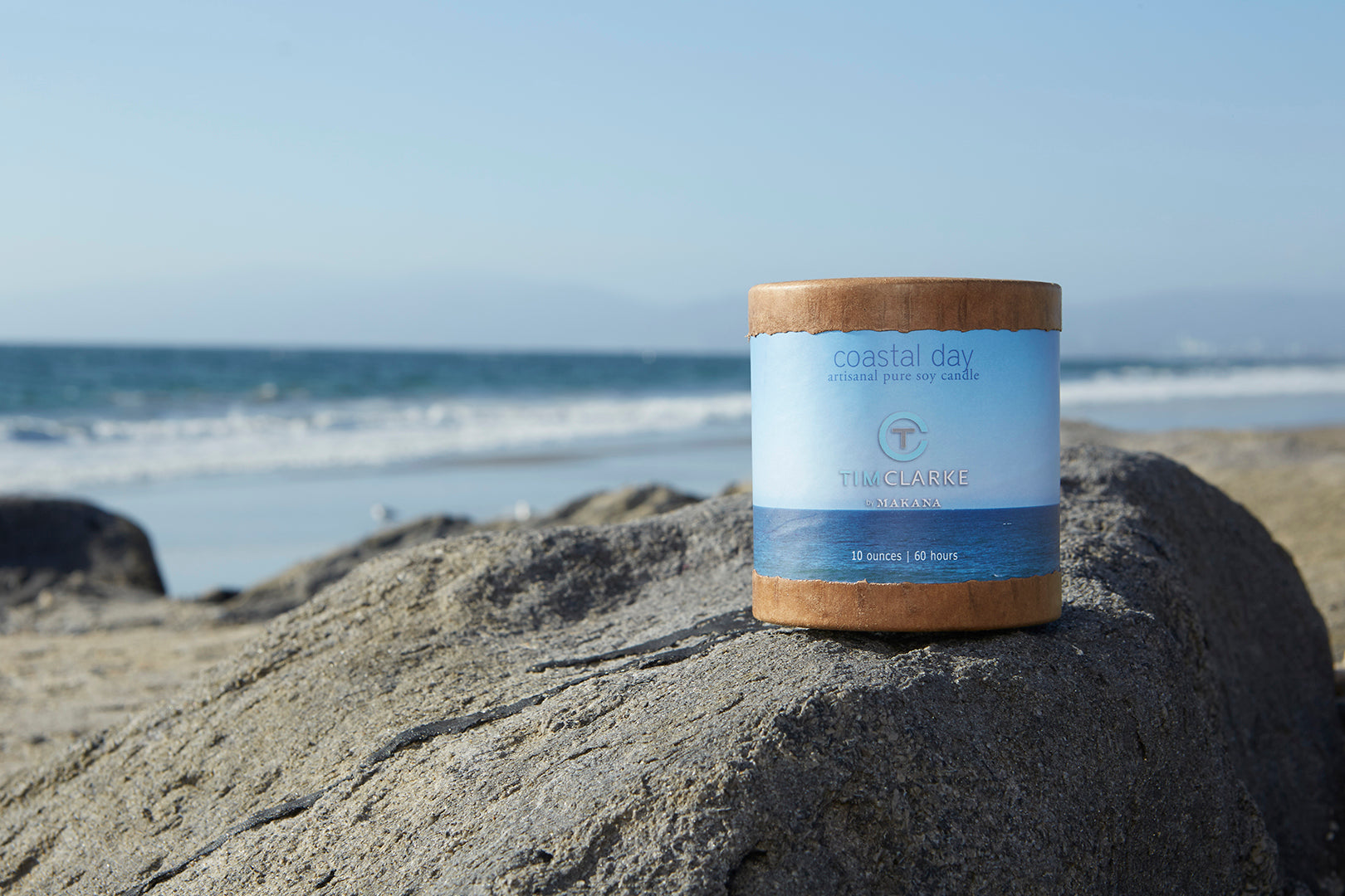 Coastal Day Soy Candle by Tim Clarke