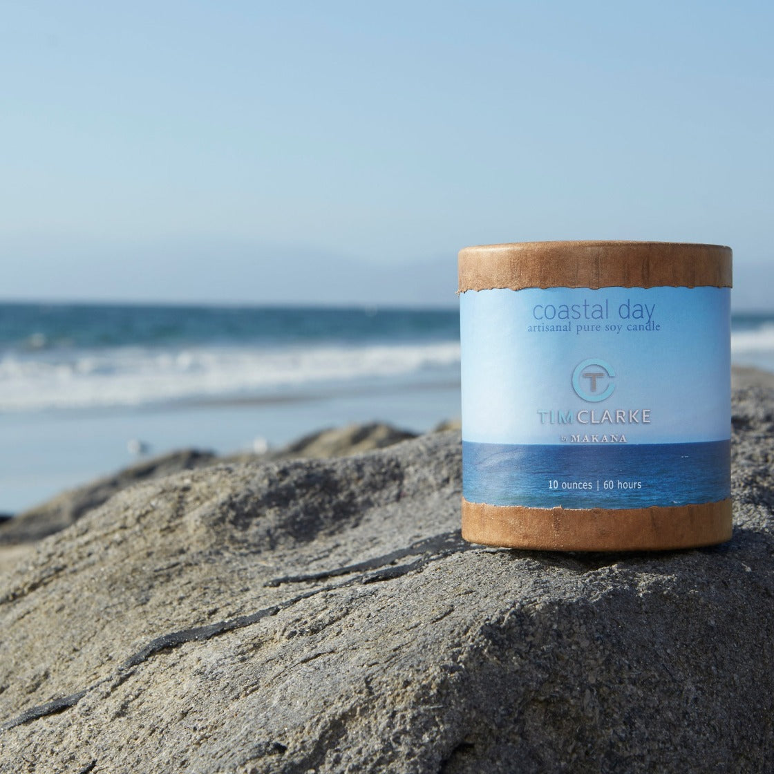 Coastal Day Soy Candle by Tim Clarke