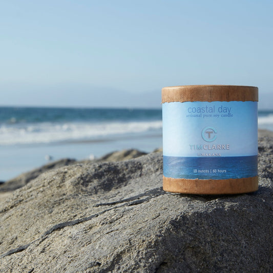 Coastal Day Soy Candle by Tim Clarke