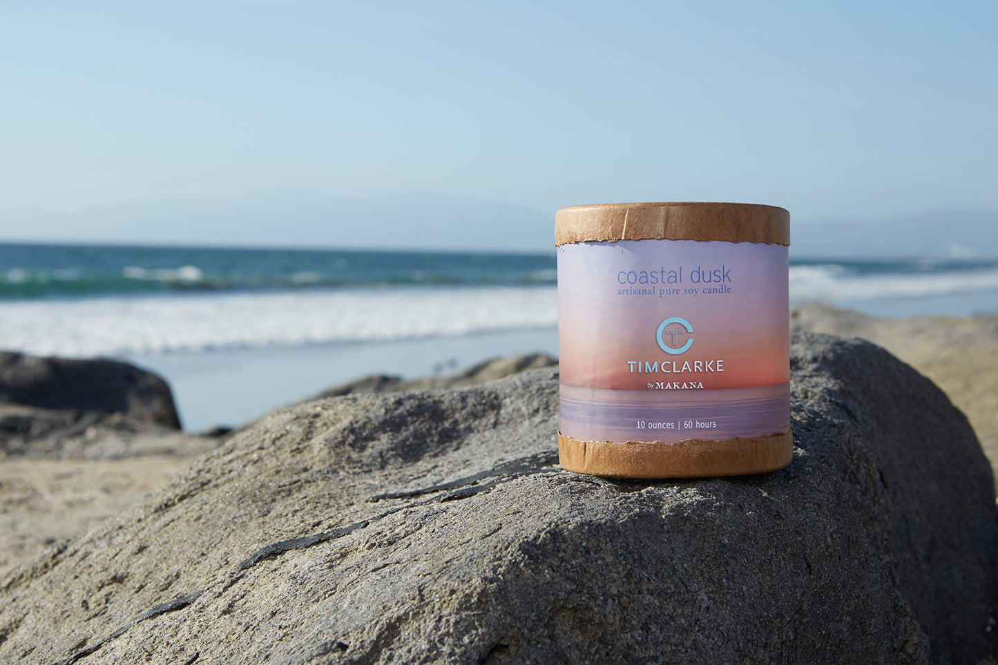 Coastal Dusk Soy Candle by Tim Clarke