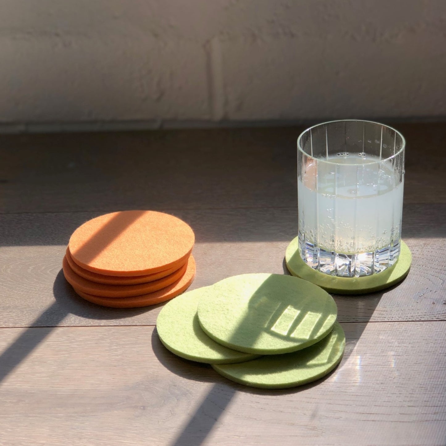 Pressed Wool Coasters