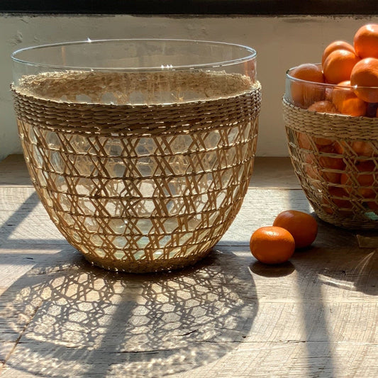 Seagrass Cage Bowls