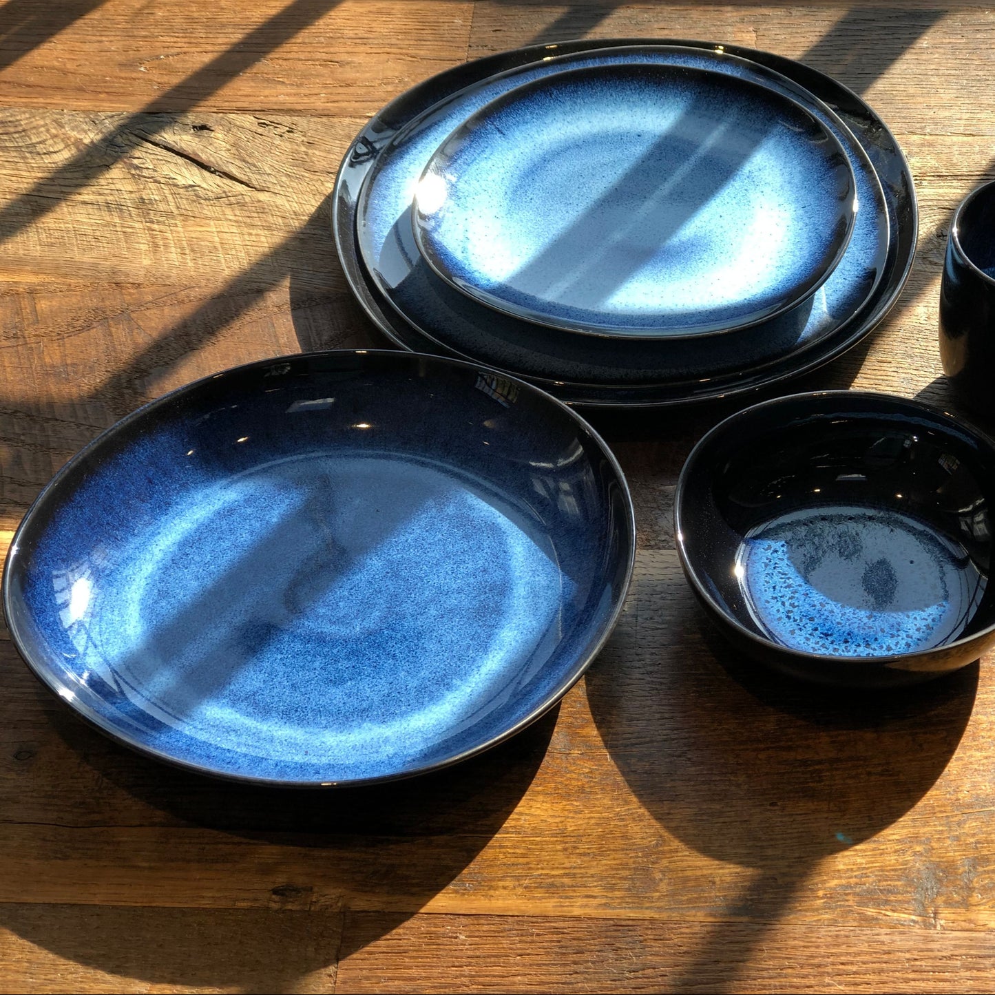 Indigo Flora Dishware