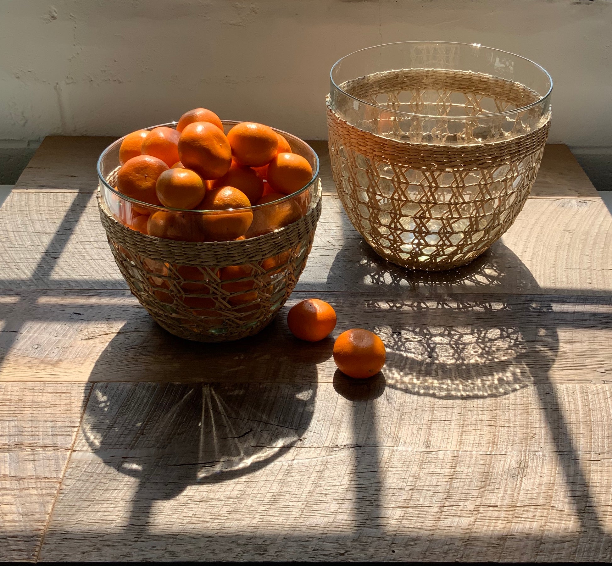 Seagrass Cage Bowls