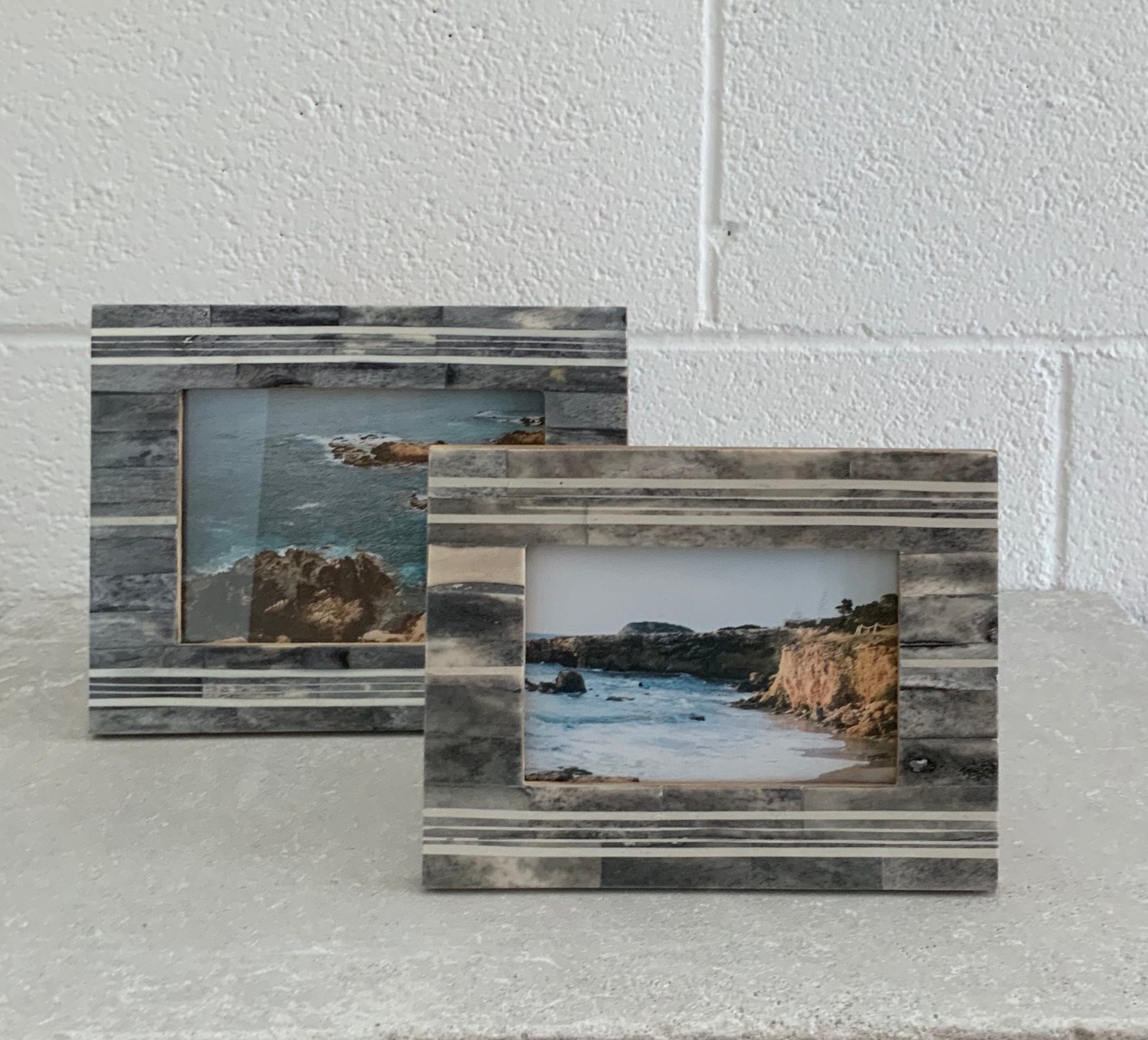 Grey Striped Frames