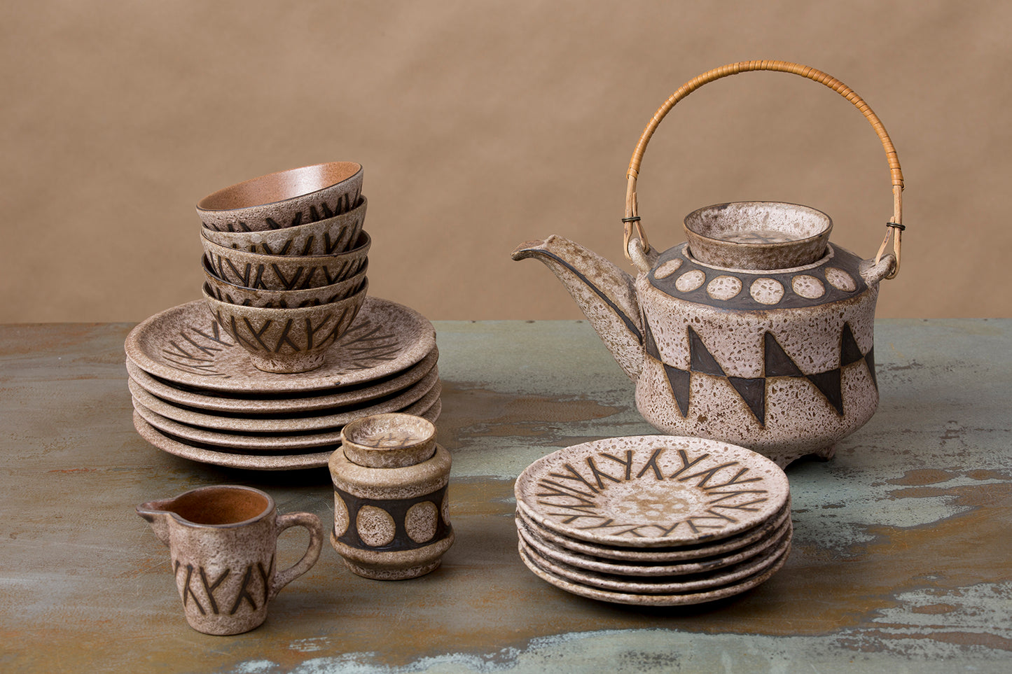 Vintage Japanese Tea Set