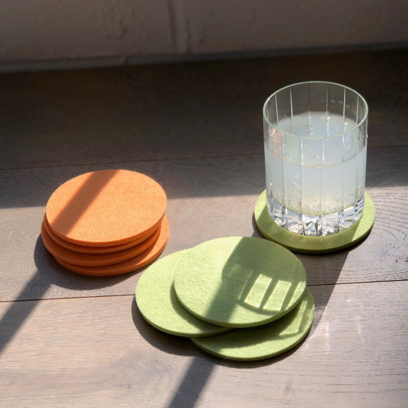 Pressed Wool Coasters
