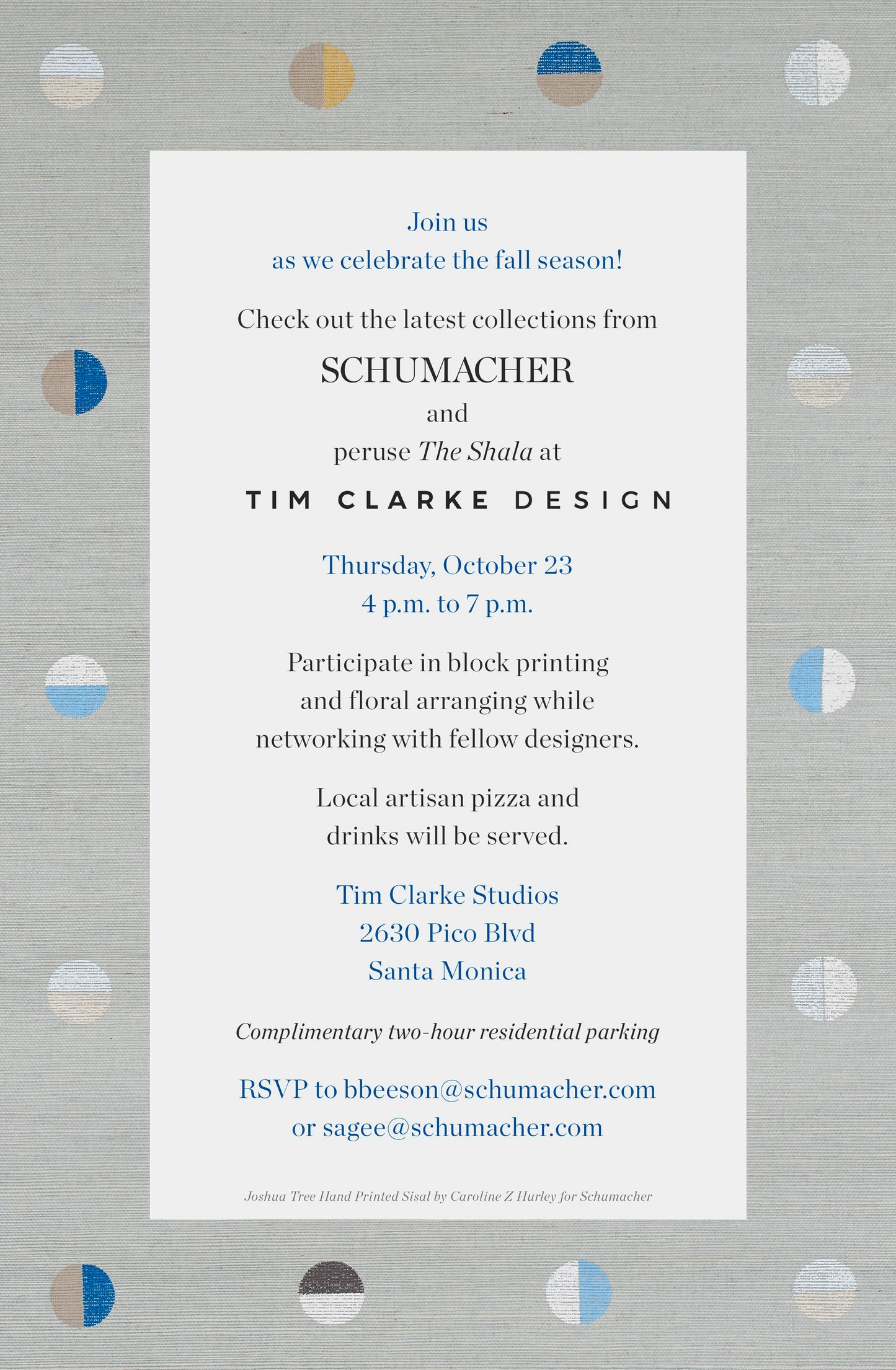 Material Matters with Schumacher