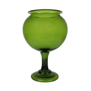Hand Blown Glass Leech Bowl Vase