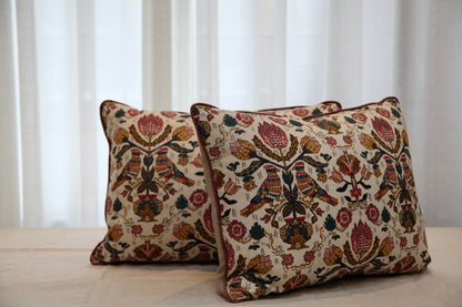 Fuchsia Parrot Pillow