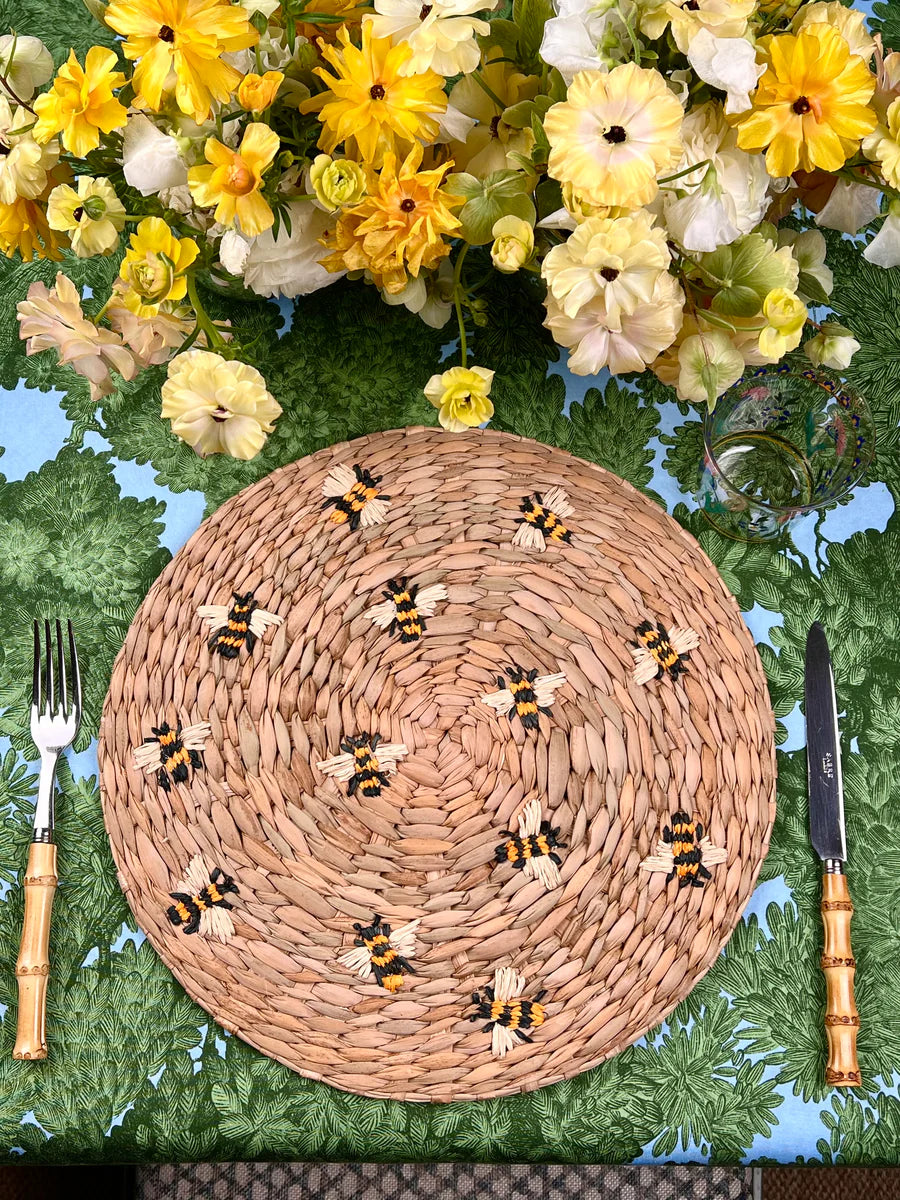 Bumblebee Raffia Placemat