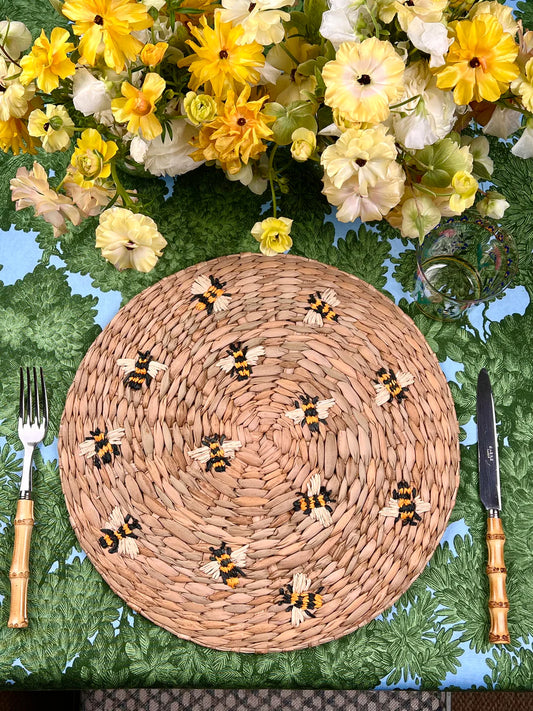 Bumblebee Raffia Placemat