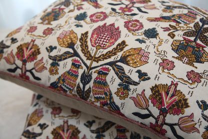 Fuchsia Parrot Pillow