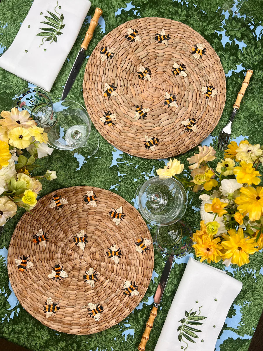 Bumblebee Raffia Placemat