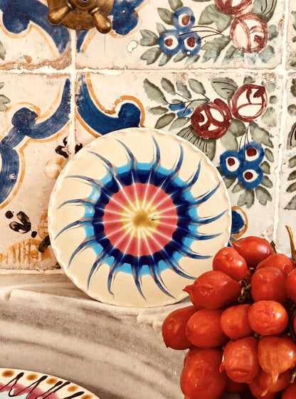 Handmade Italian Dessert/Bread Plate