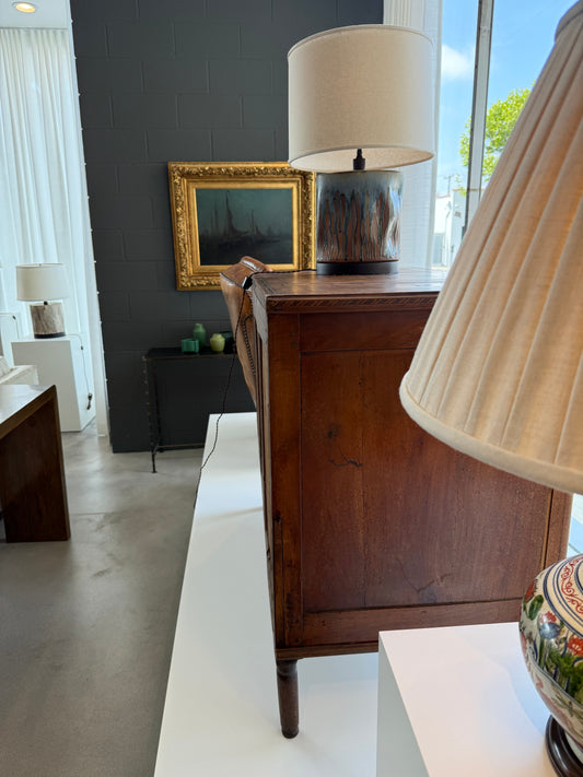 18th Century LXVI Commode with Inlaid Star