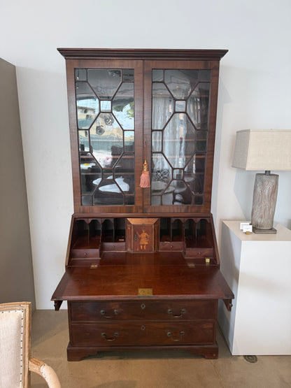 Secretary Bookcase with Hessian Soldier