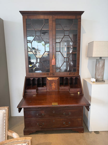 Secretary Bookcase with Hessian Soldier
