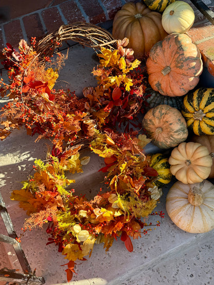 Fall Wreath Workshop with Yo Dani Girl