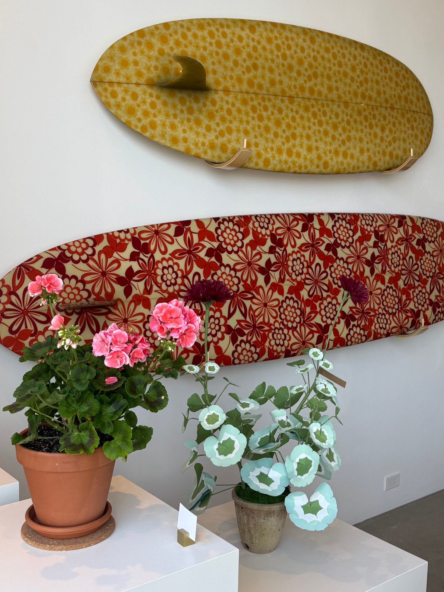 Comet Yellow Surfboard