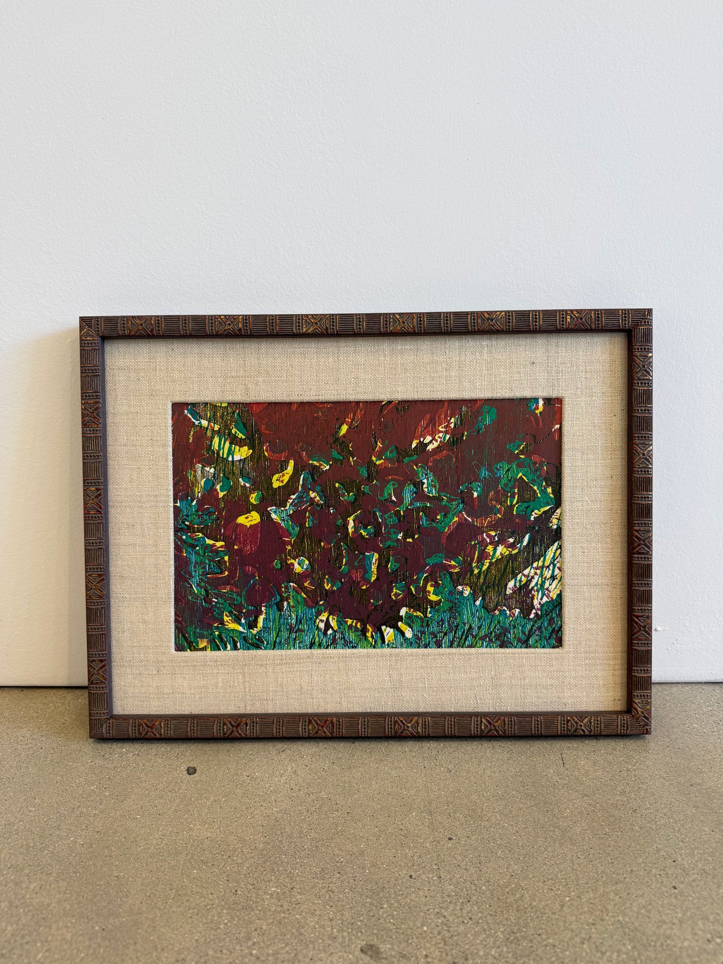 Abstract Scene C 1990 by Kismine Varner