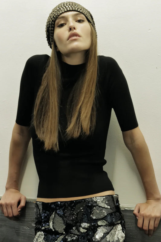BEATNIK STAPLE KNIT BLACK