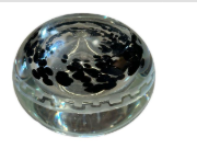 Vintage hand blown paperweight: TCS202511