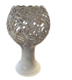 Vintage Pottery Plant/Candle Holder: TCS202512