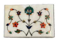 Vintage marble inlay box: TCS202518