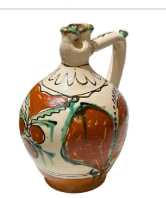 Vintage folk art jug: TCS202538